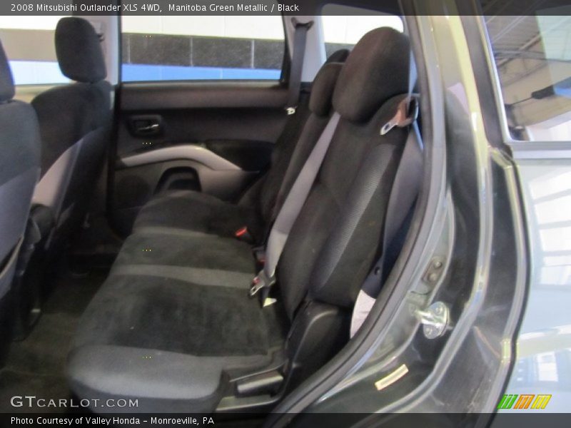 Manitoba Green Metallic / Black 2008 Mitsubishi Outlander XLS 4WD