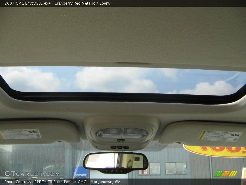 Cranberry Red Metallic / Ebony 2007 GMC Envoy SLE 4x4