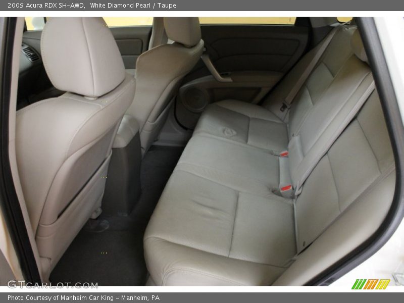White Diamond Pearl / Taupe 2009 Acura RDX SH-AWD