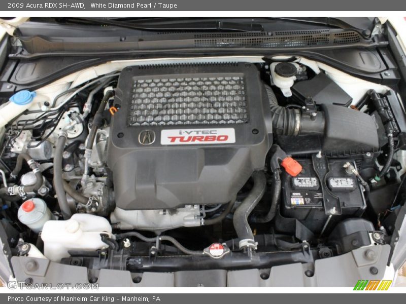 White Diamond Pearl / Taupe 2009 Acura RDX SH-AWD