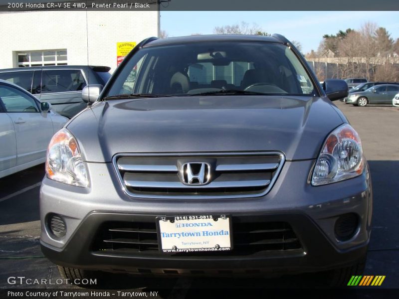 Pewter Pearl / Black 2006 Honda CR-V SE 4WD