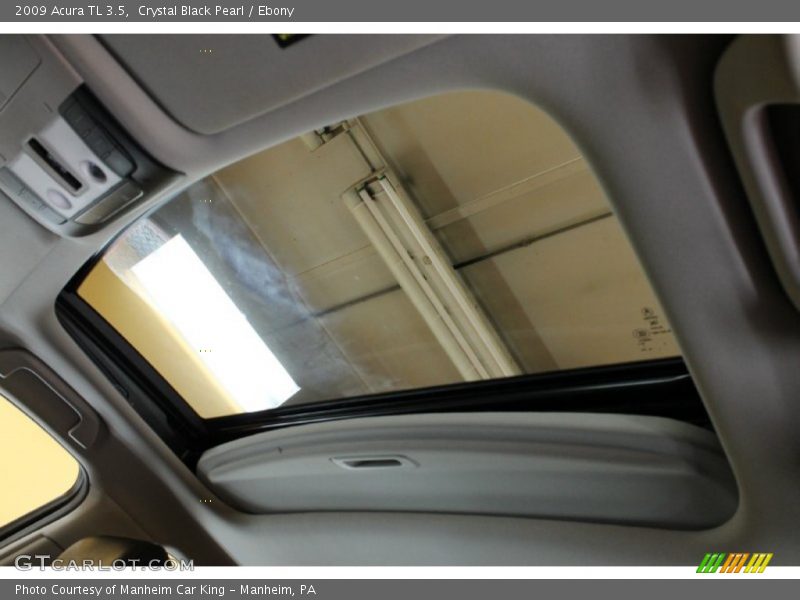 Crystal Black Pearl / Ebony 2009 Acura TL 3.5