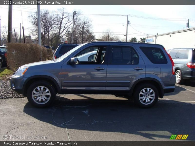 Pewter Pearl / Black 2006 Honda CR-V SE 4WD