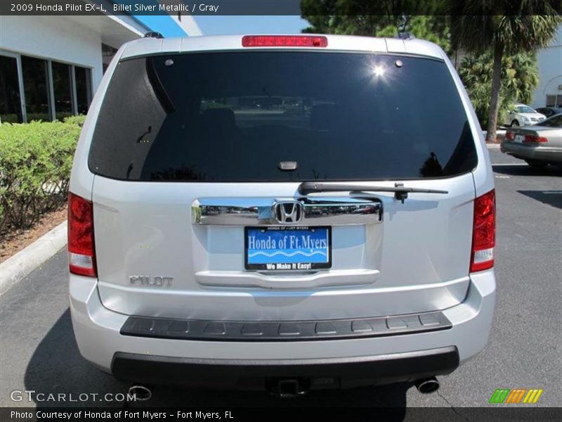 Billet Silver Metallic / Gray 2009 Honda Pilot EX-L