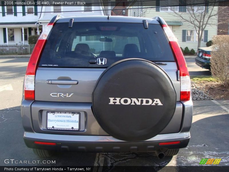 Pewter Pearl / Black 2006 Honda CR-V SE 4WD