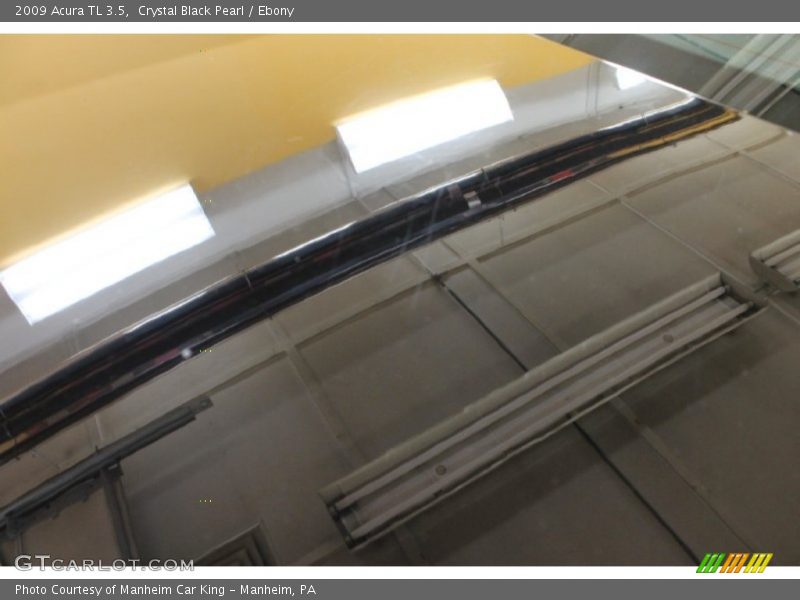 Crystal Black Pearl / Ebony 2009 Acura TL 3.5