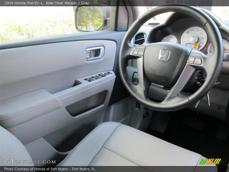 Billet Silver Metallic / Gray 2009 Honda Pilot EX-L