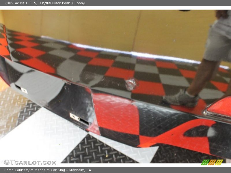 Crystal Black Pearl / Ebony 2009 Acura TL 3.5