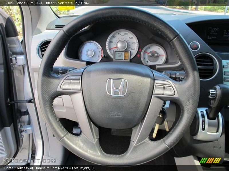 Billet Silver Metallic / Gray 2009 Honda Pilot EX-L
