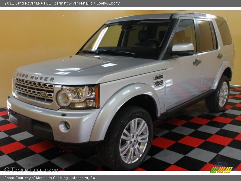 Zermatt Silver Metallic / Ebony/Ebony 2011 Land Rover LR4 HSE