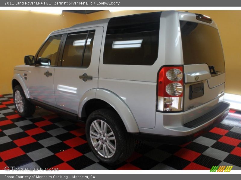 Zermatt Silver Metallic / Ebony/Ebony 2011 Land Rover LR4 HSE
