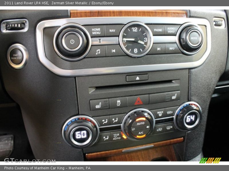 Zermatt Silver Metallic / Ebony/Ebony 2011 Land Rover LR4 HSE