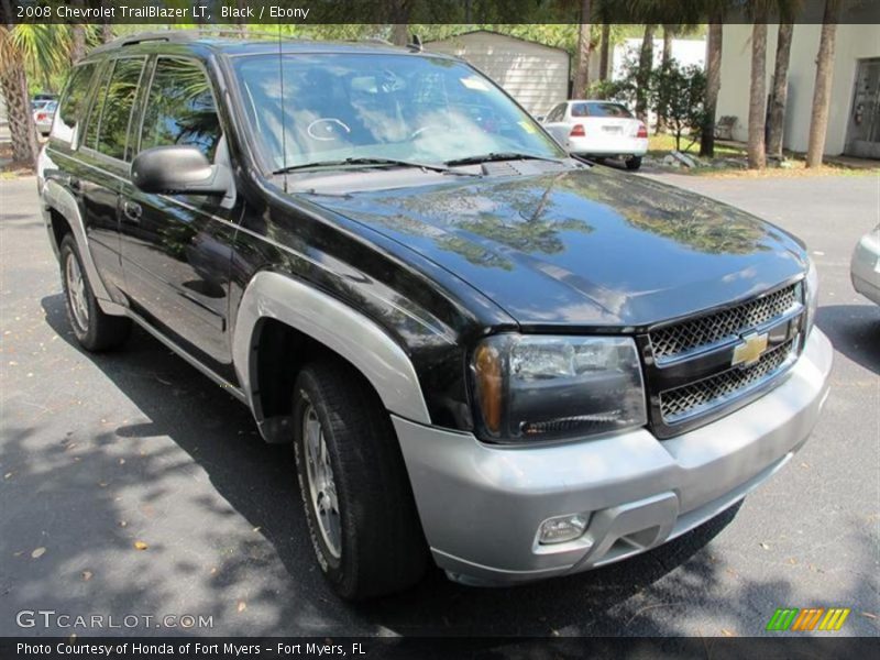 Black / Ebony 2008 Chevrolet TrailBlazer LT