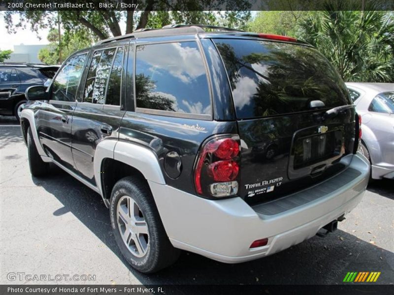 Black / Ebony 2008 Chevrolet TrailBlazer LT