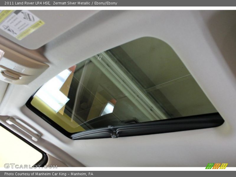 Zermatt Silver Metallic / Ebony/Ebony 2011 Land Rover LR4 HSE