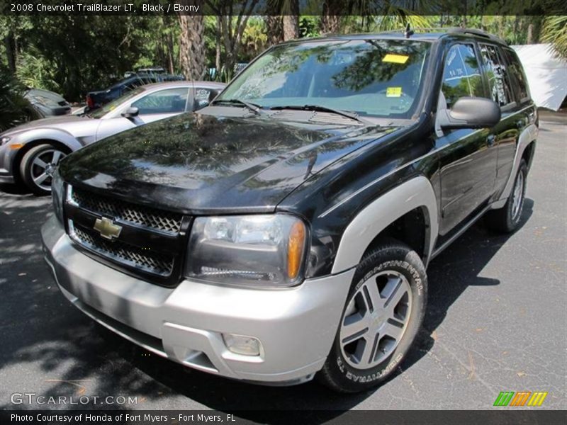 Black / Ebony 2008 Chevrolet TrailBlazer LT