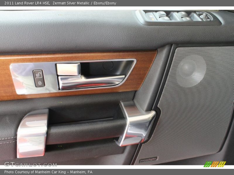 Zermatt Silver Metallic / Ebony/Ebony 2011 Land Rover LR4 HSE