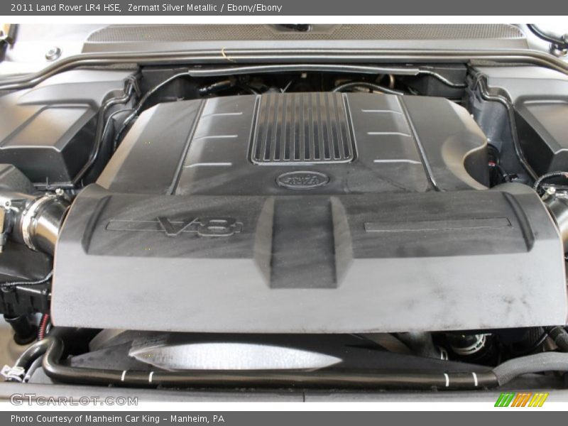 Zermatt Silver Metallic / Ebony/Ebony 2011 Land Rover LR4 HSE