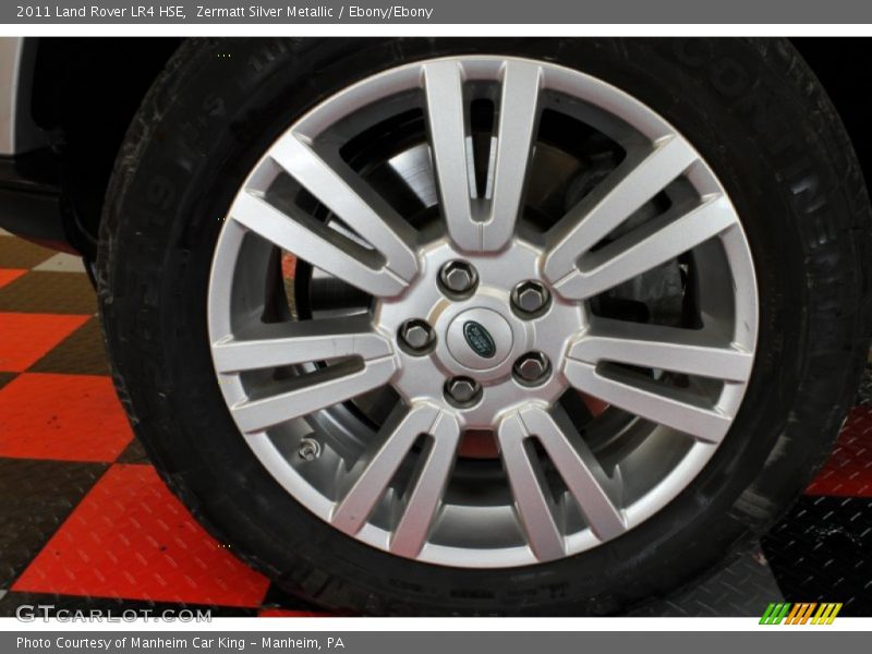 Zermatt Silver Metallic / Ebony/Ebony 2011 Land Rover LR4 HSE