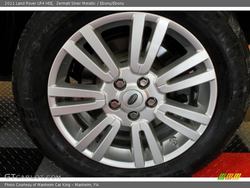 Zermatt Silver Metallic / Ebony/Ebony 2011 Land Rover LR4 HSE