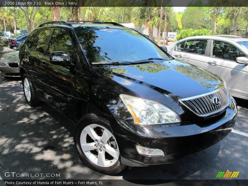 Black Onyx / Ivory 2006 Lexus RX 330