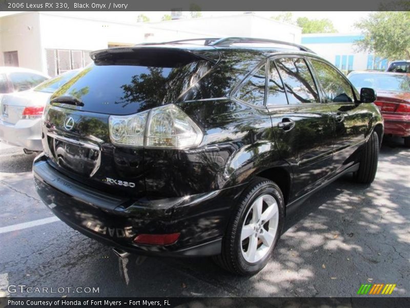Black Onyx / Ivory 2006 Lexus RX 330