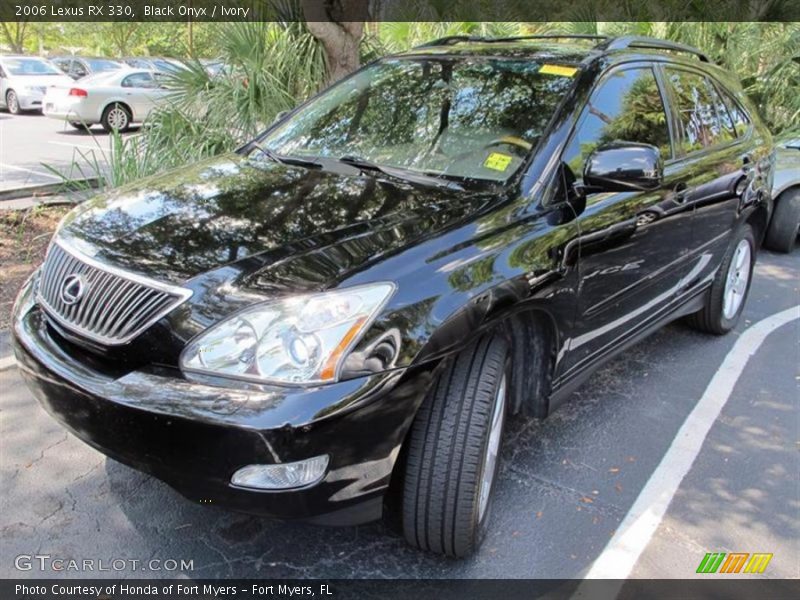 Black Onyx / Ivory 2006 Lexus RX 330