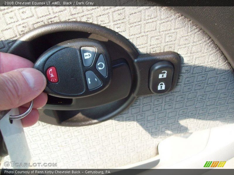 Black / Dark Gray 2008 Chevrolet Equinox LT AWD