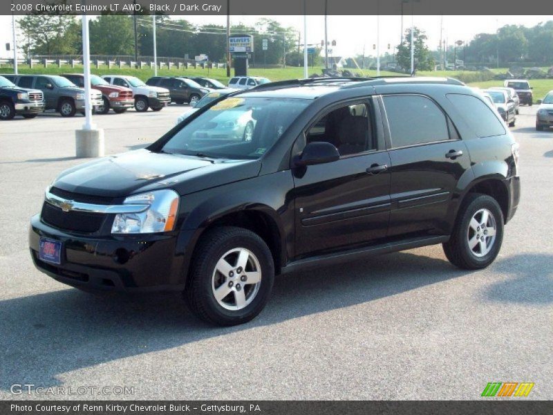Black / Dark Gray 2008 Chevrolet Equinox LT AWD