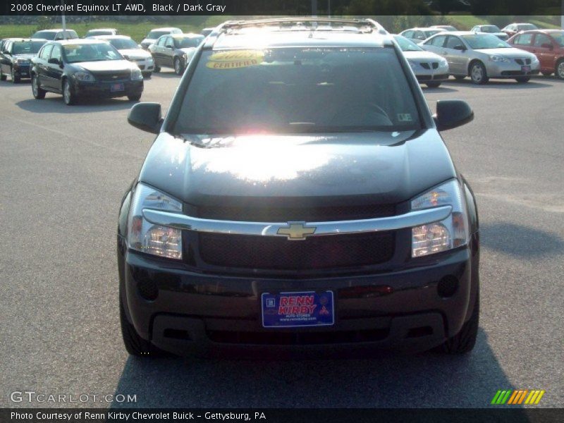 Black / Dark Gray 2008 Chevrolet Equinox LT AWD