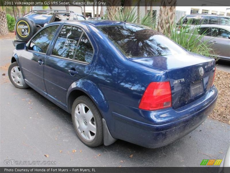 Galactic Blue / Grey 2001 Volkswagen Jetta GLS VR6 Sedan