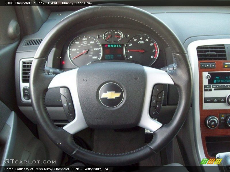 Black / Dark Gray 2008 Chevrolet Equinox LT AWD