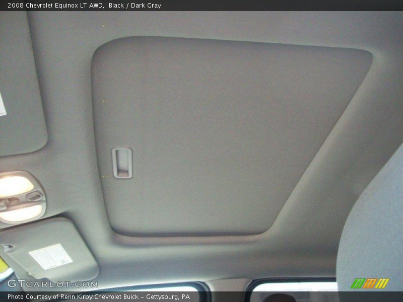 Black / Dark Gray 2008 Chevrolet Equinox LT AWD