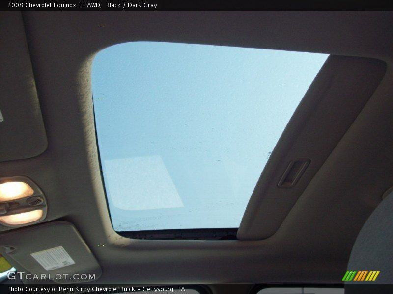 Black / Dark Gray 2008 Chevrolet Equinox LT AWD