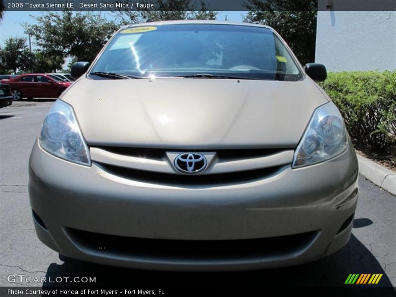 Desert Sand Mica / Taupe 2006 Toyota Sienna LE