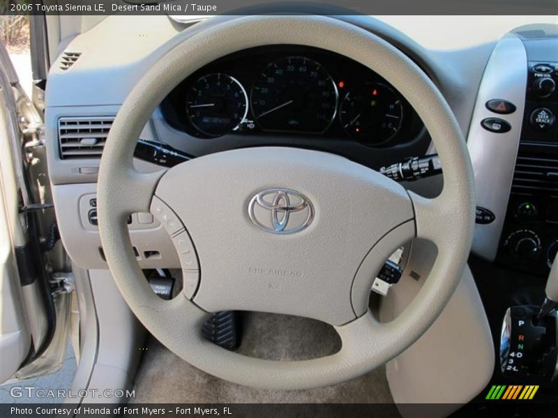 Desert Sand Mica / Taupe 2006 Toyota Sienna LE