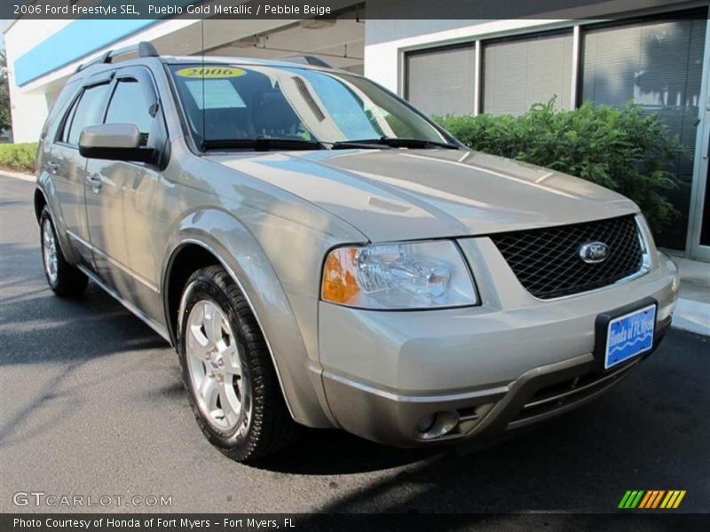 Pueblo Gold Metallic / Pebble Beige 2006 Ford Freestyle SEL