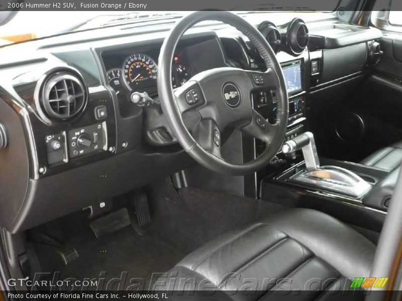 Fusion Orange / Ebony 2006 Hummer H2 SUV