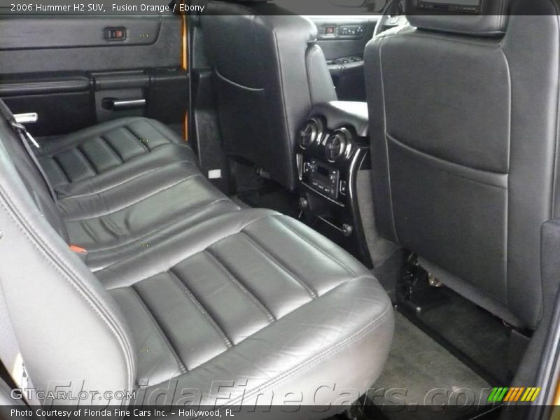 Fusion Orange / Ebony 2006 Hummer H2 SUV