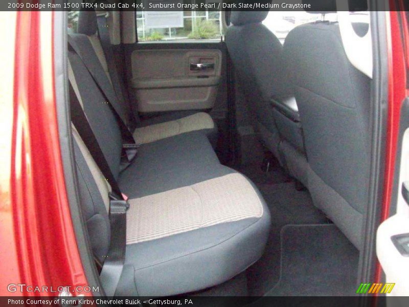 Sunburst Orange Pearl / Dark Slate/Medium Graystone 2009 Dodge Ram 1500 TRX4 Quad Cab 4x4