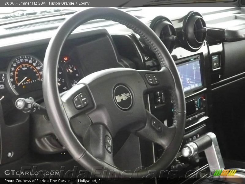 Fusion Orange / Ebony 2006 Hummer H2 SUV