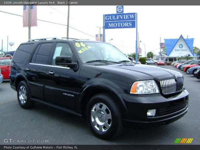 Black / Camel 2006 Lincoln Navigator Luxury 4x4