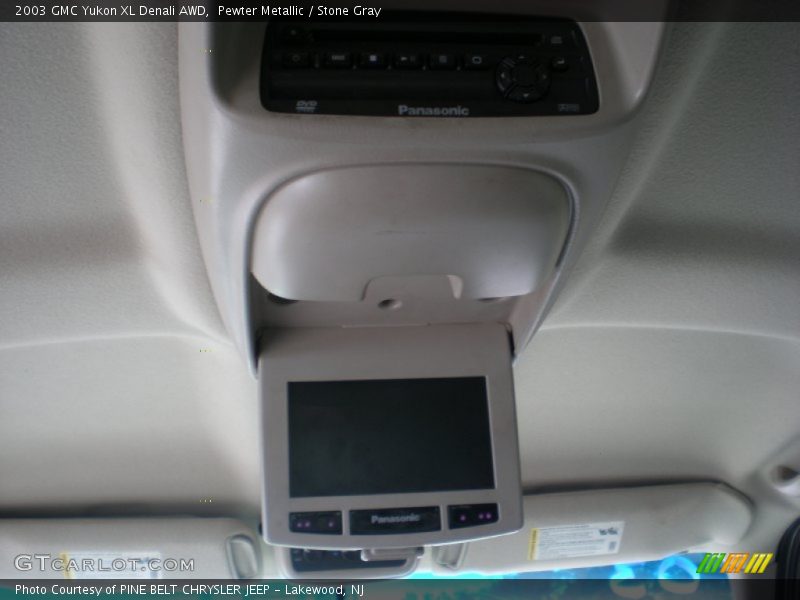 Pewter Metallic / Stone Gray 2003 GMC Yukon XL Denali AWD