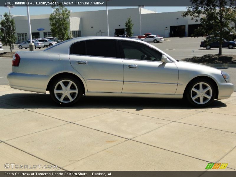 Desert Platinum / Willow 2003 Infiniti Q 45 Luxury Sedan