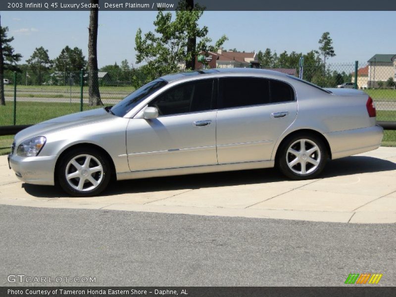  2003 Q 45 Luxury Sedan Desert Platinum