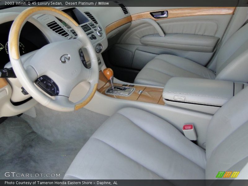  2003 Q 45 Luxury Sedan Willow Interior