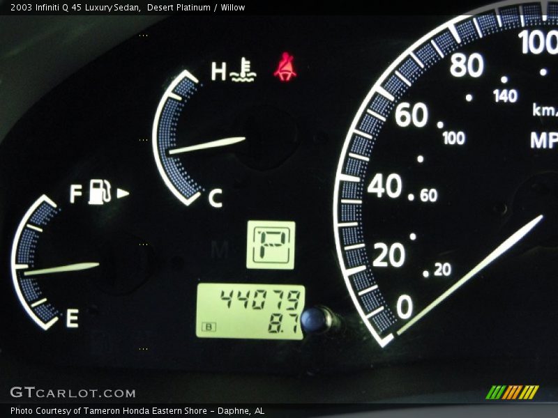 Desert Platinum / Willow 2003 Infiniti Q 45 Luxury Sedan