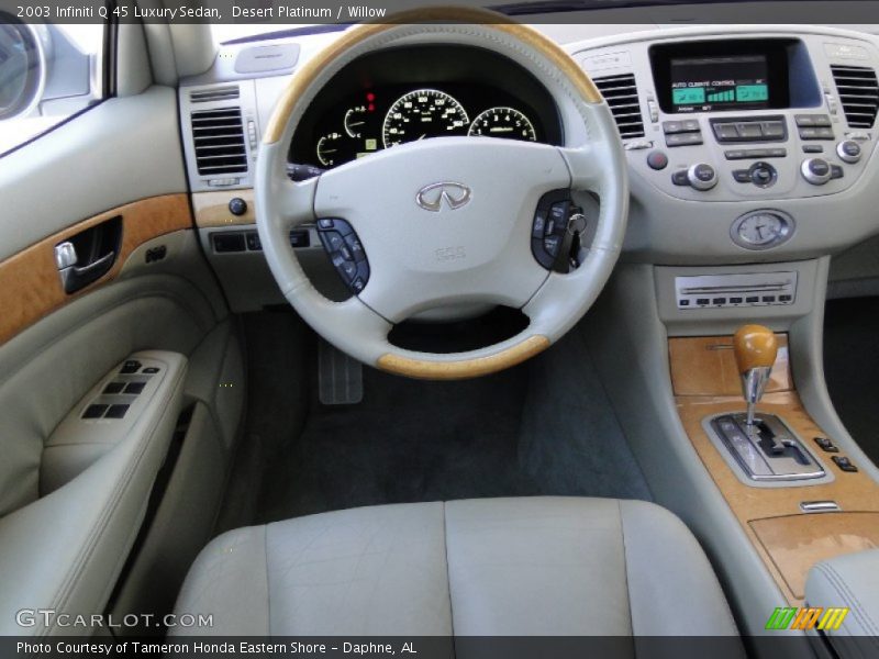 Dashboard of 2003 Q 45 Luxury Sedan