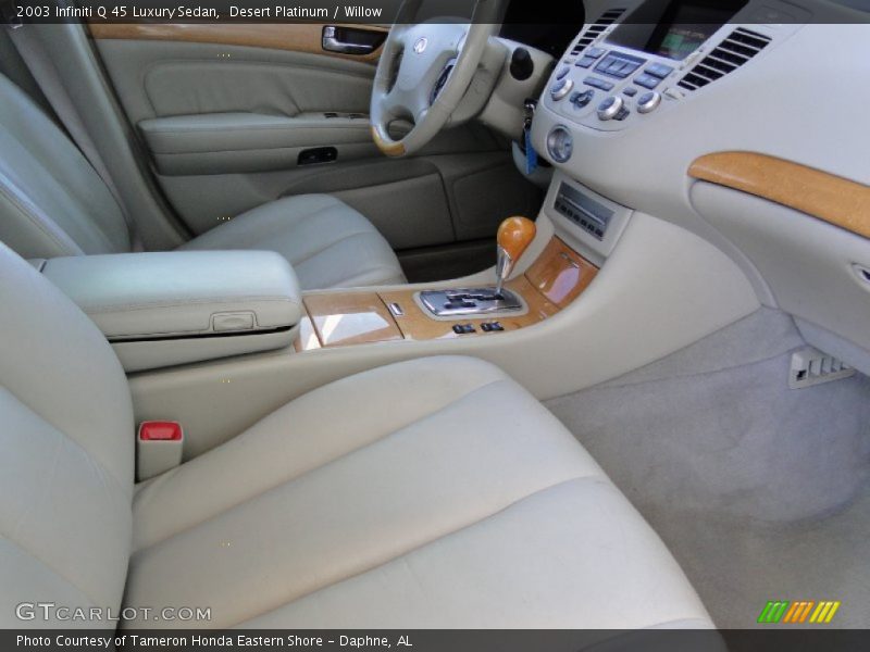 Desert Platinum / Willow 2003 Infiniti Q 45 Luxury Sedan