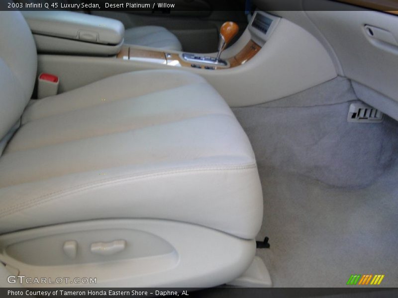 Desert Platinum / Willow 2003 Infiniti Q 45 Luxury Sedan